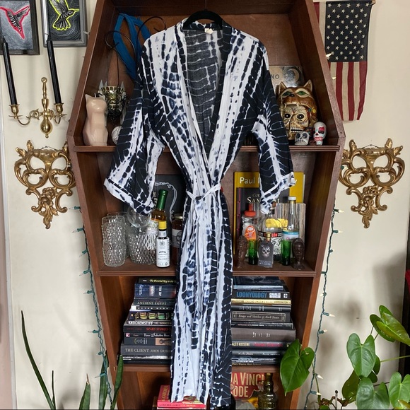 Elan Tie Dye Kimono Wrap size small - Picture 3 of 7